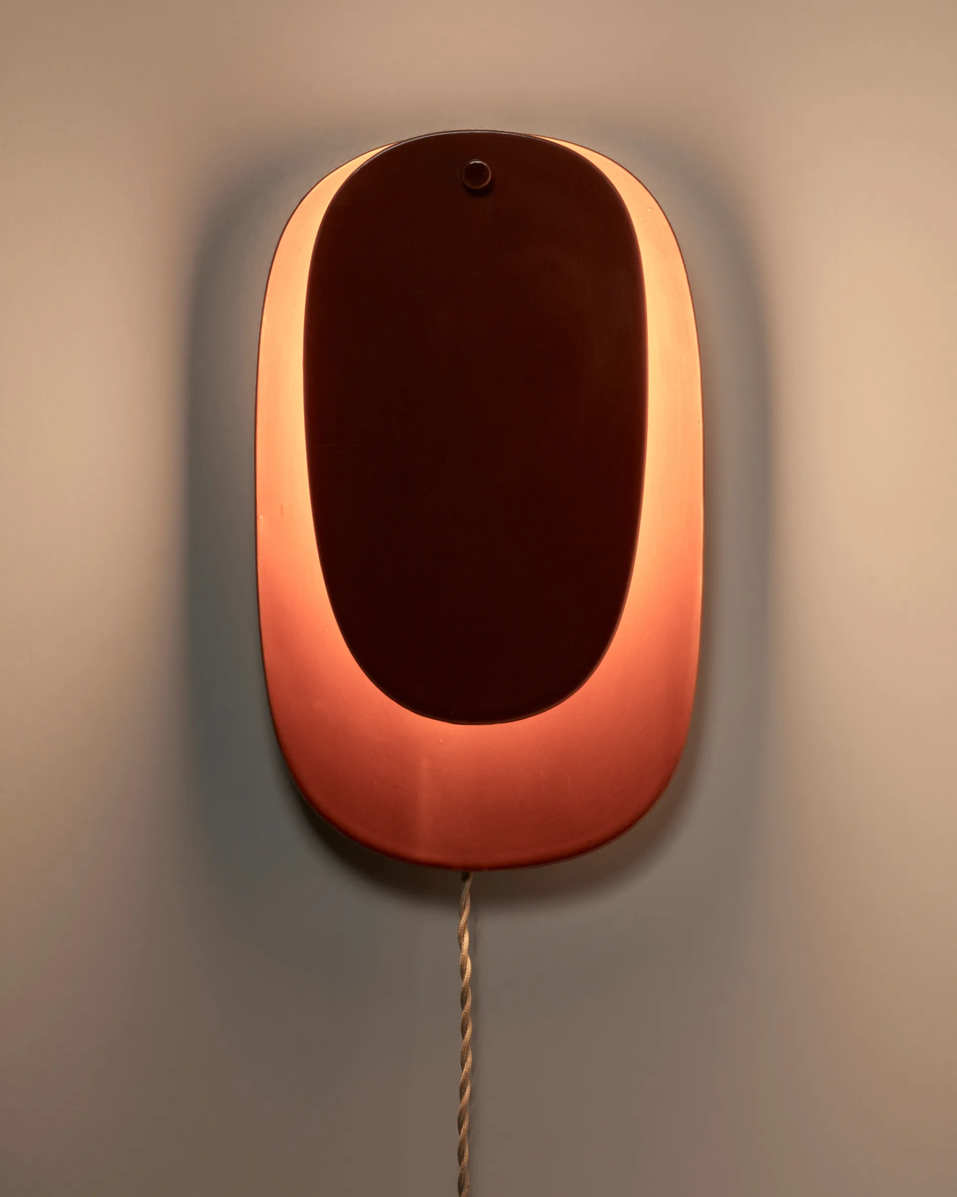 Nebula 04 luminária de parede, Vinho escuro Serax