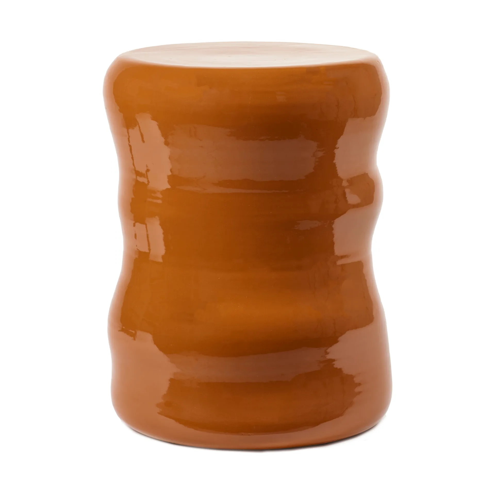 Pawn mesa lateral Ø35x43 cm, Ferrugem Serax