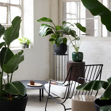 Pedestal Vasaro 90 cm - preto - Serax