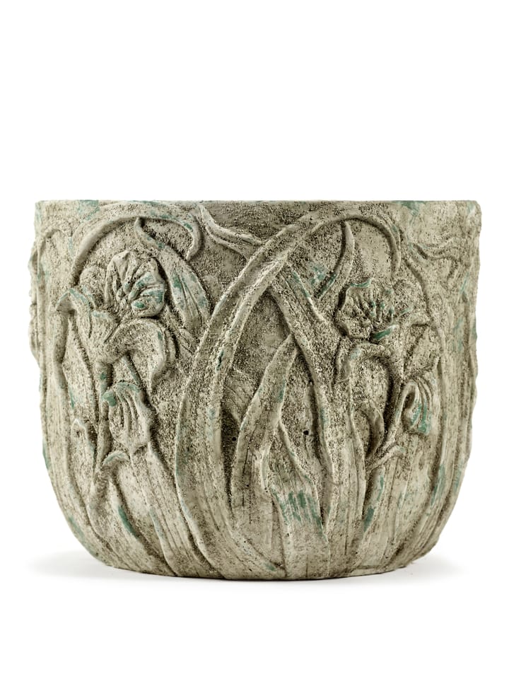 Pote Rustic floral M 25,5 cm, Grey Serax