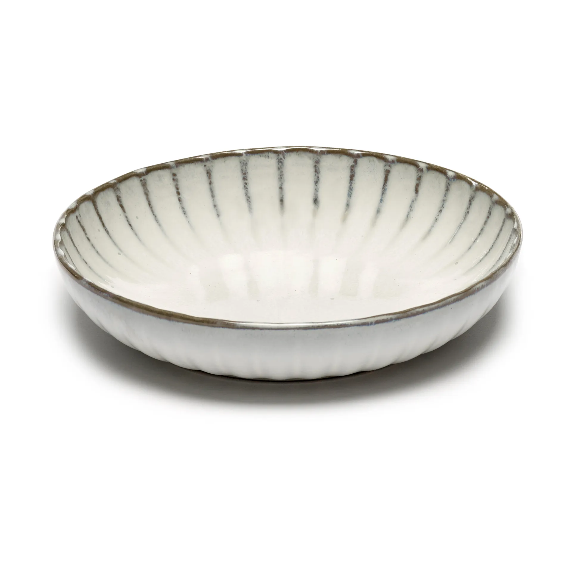 Prato alto Inku S Ø19 CM , Branco Serax