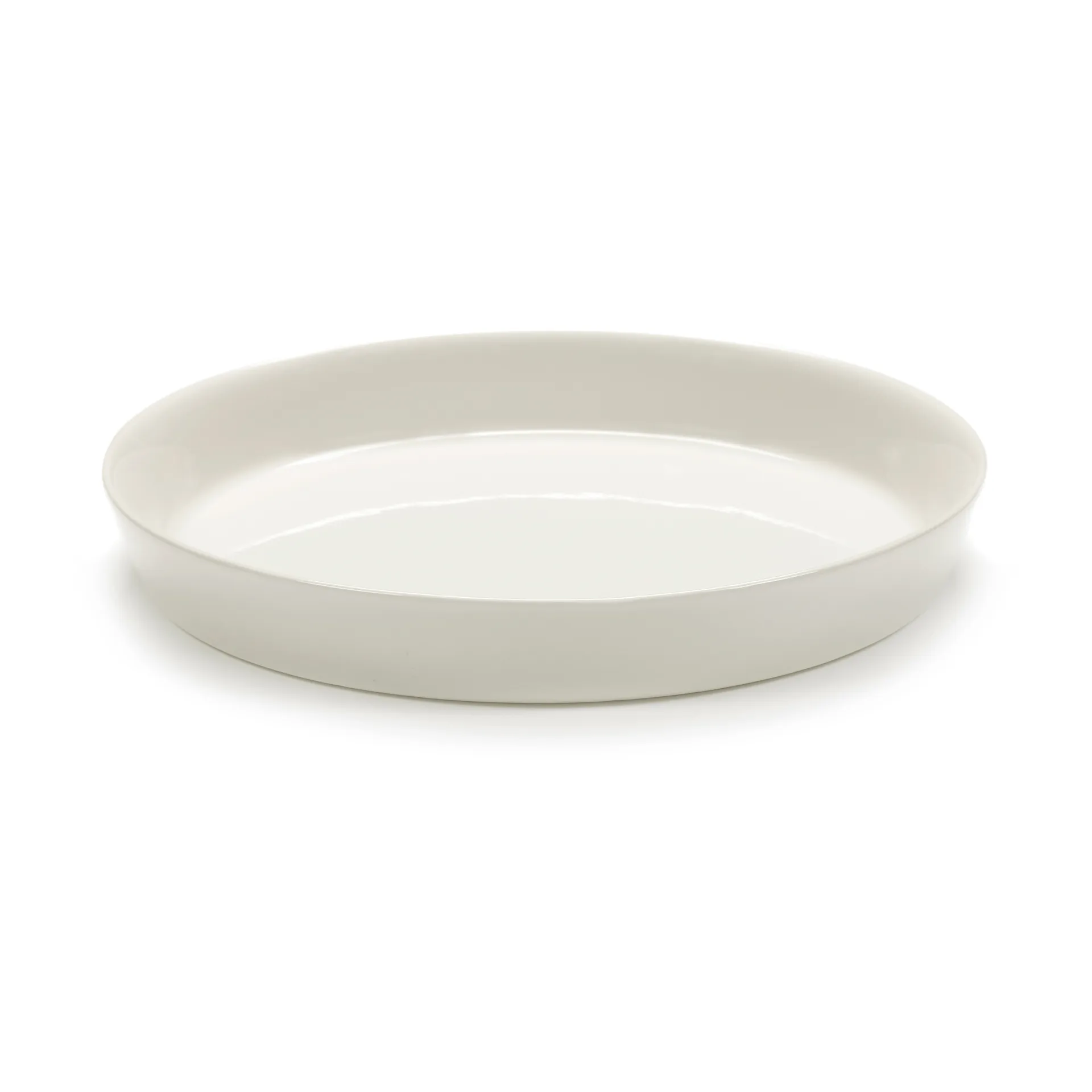 Prato fundo Cena M Ø22 cm, Ivory Serax
