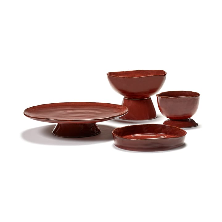 Prato fundo La Mère S Ø20 cm 2-unidades, Vermelho veneziano  Serax