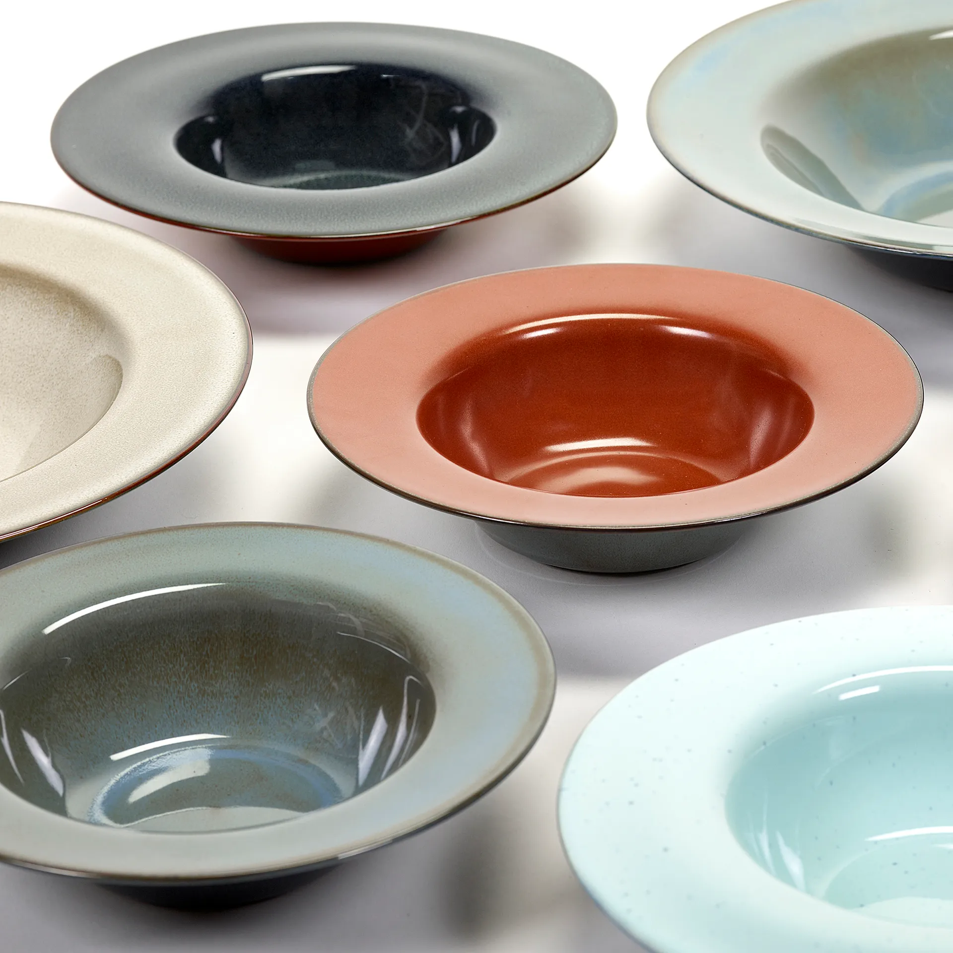 Prato fundo Terres de Rêves 21,3 cm, blue grey-dark blue Serax