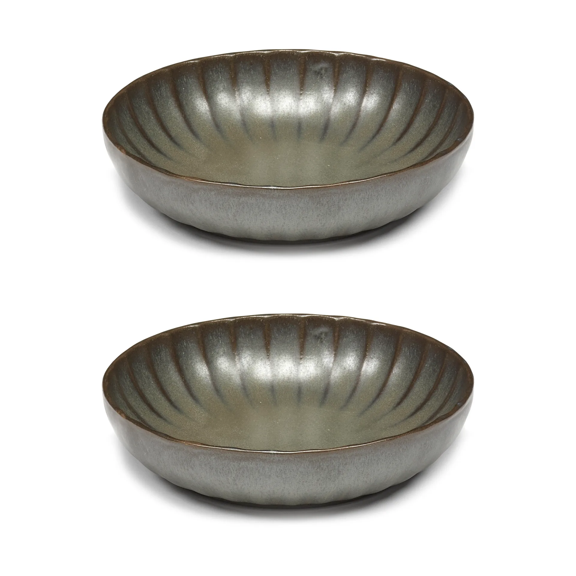 Prato Inku high XS Ø16 CM 2-unidades, Verde Serax