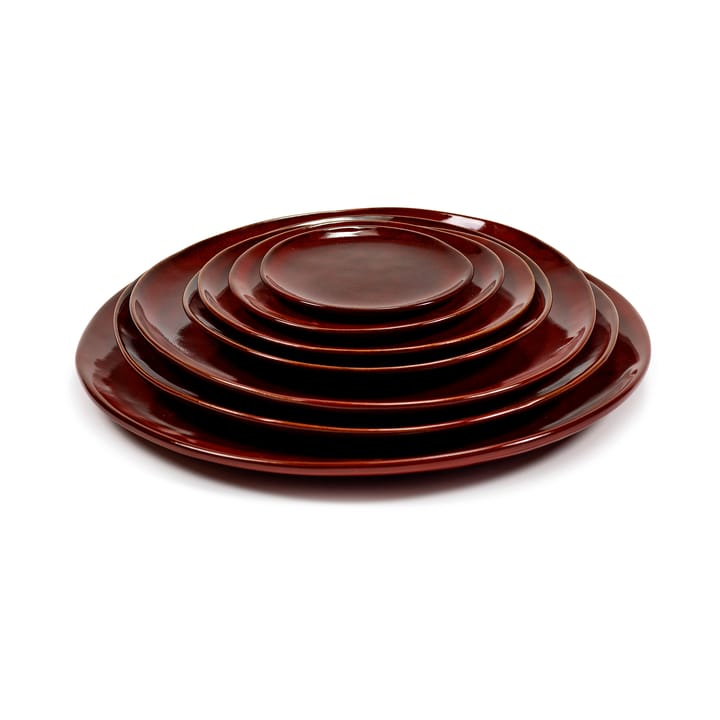 Prato La Mère XL Ø20 cm 2-unidades, Vermelho veneziano  Serax