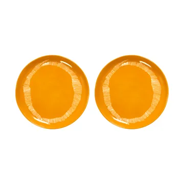 Prato Ottolenghi Feast M Ø22,5 cm 2 unid. - Yellow stripes-white - Serax