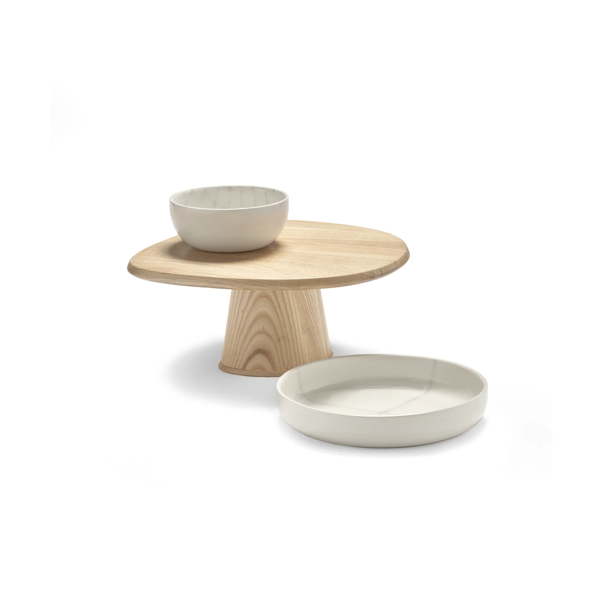 Prato para bolos Dune 03 23,5x29 cm, Ash Serax