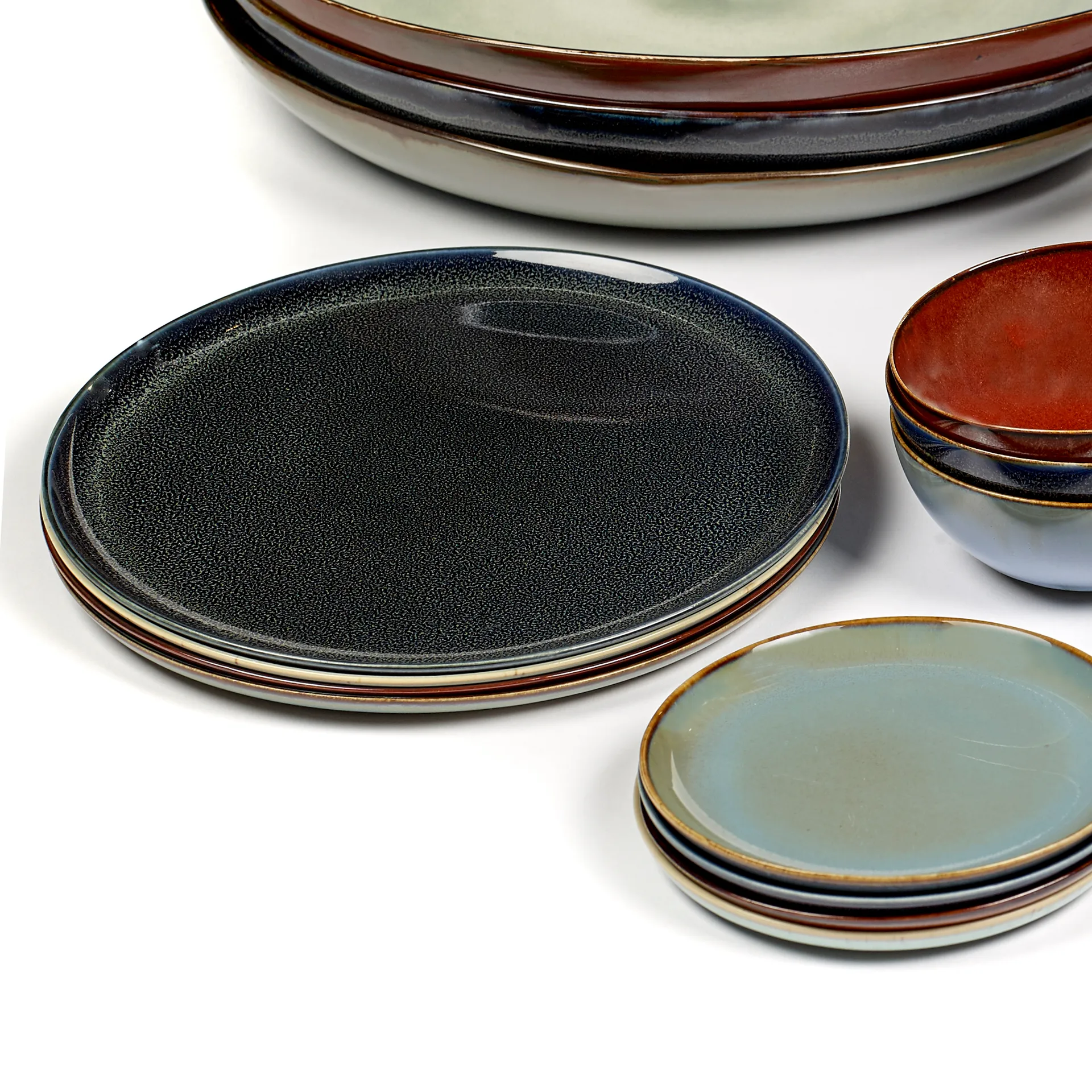 Prato Terres de Rêves 13 cm, smokey blue Serax