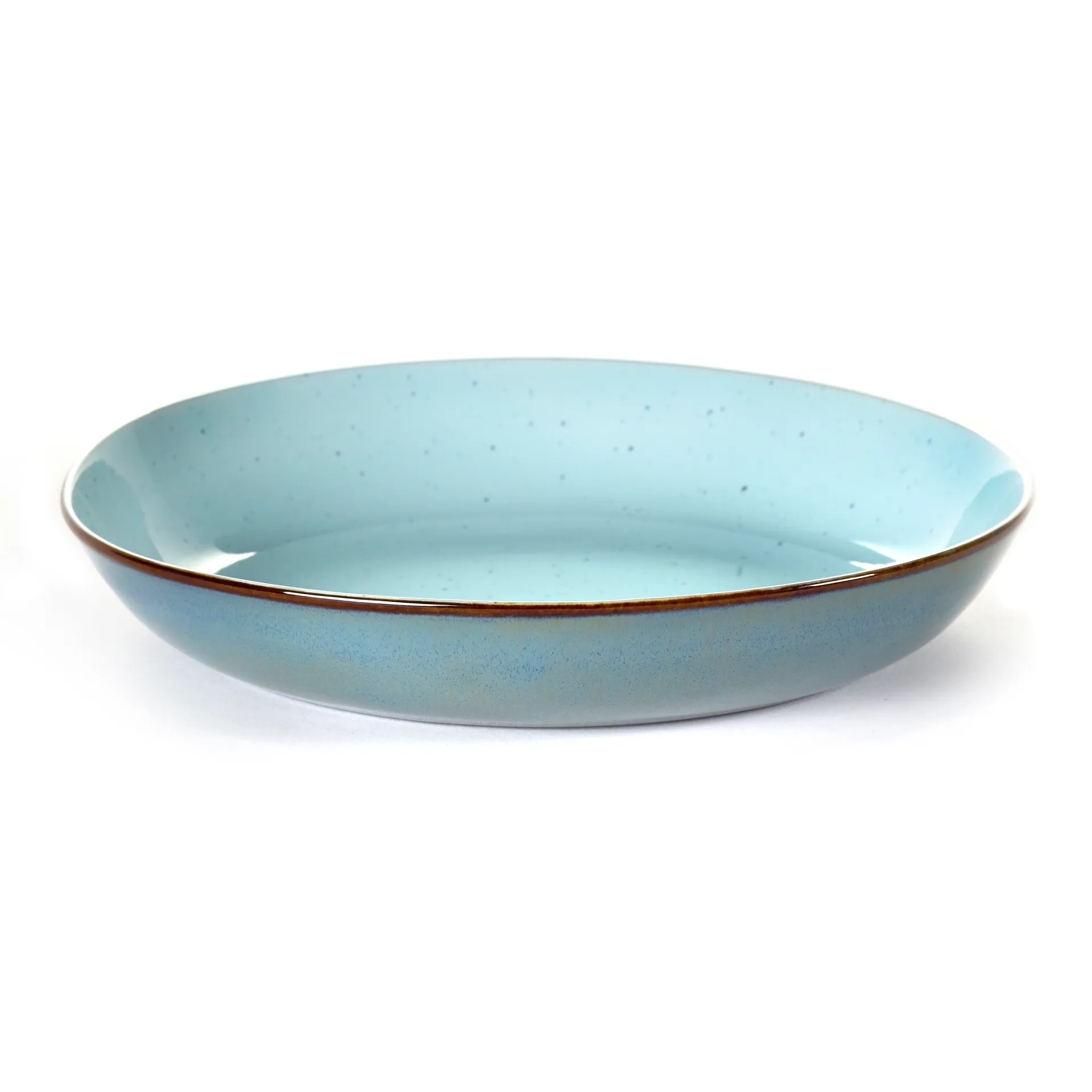 Prato Terres de Rêves 23,5 cm, light blue-smokey blue Serax