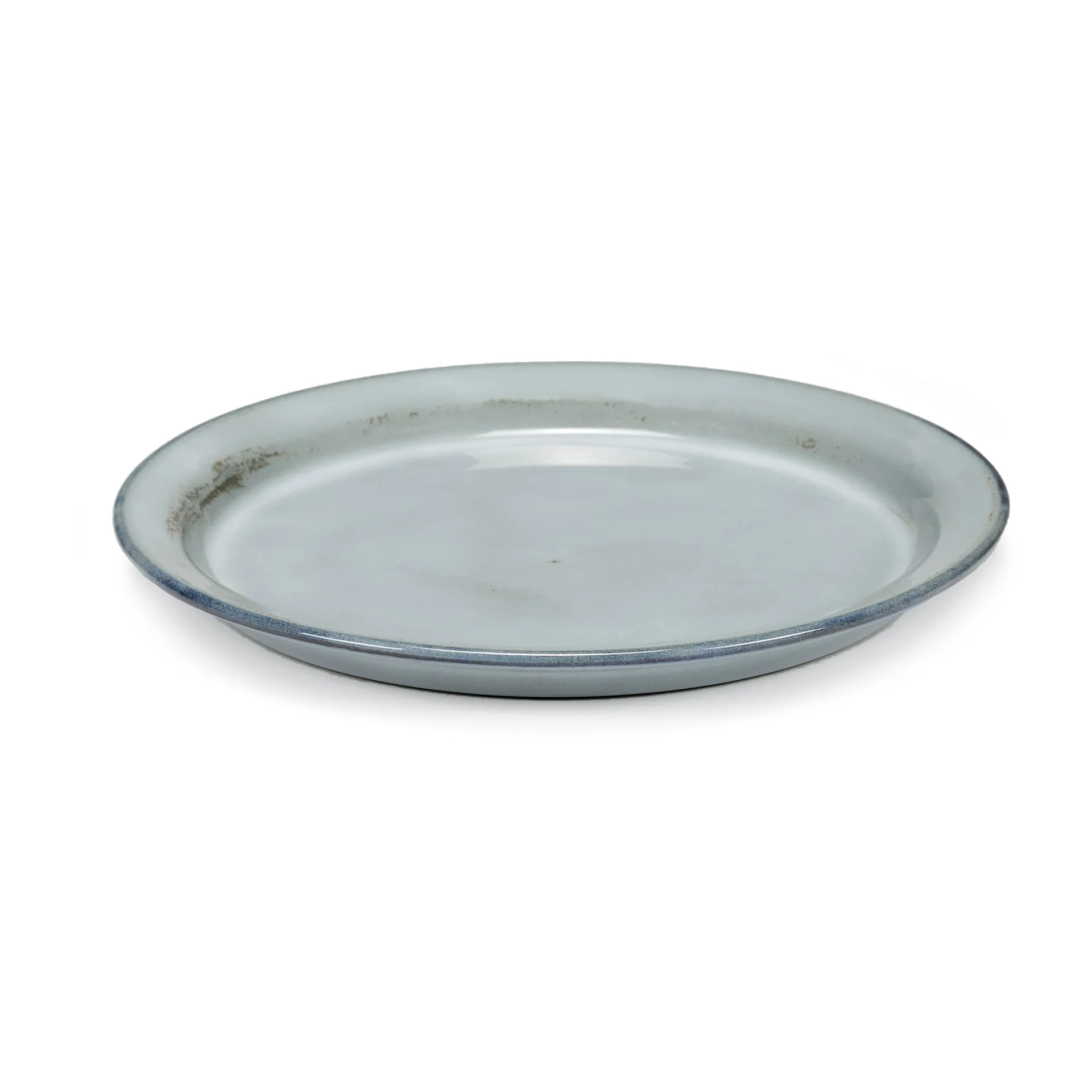 Prato vidro Pure M Ø23,5 cm, Azul Serax