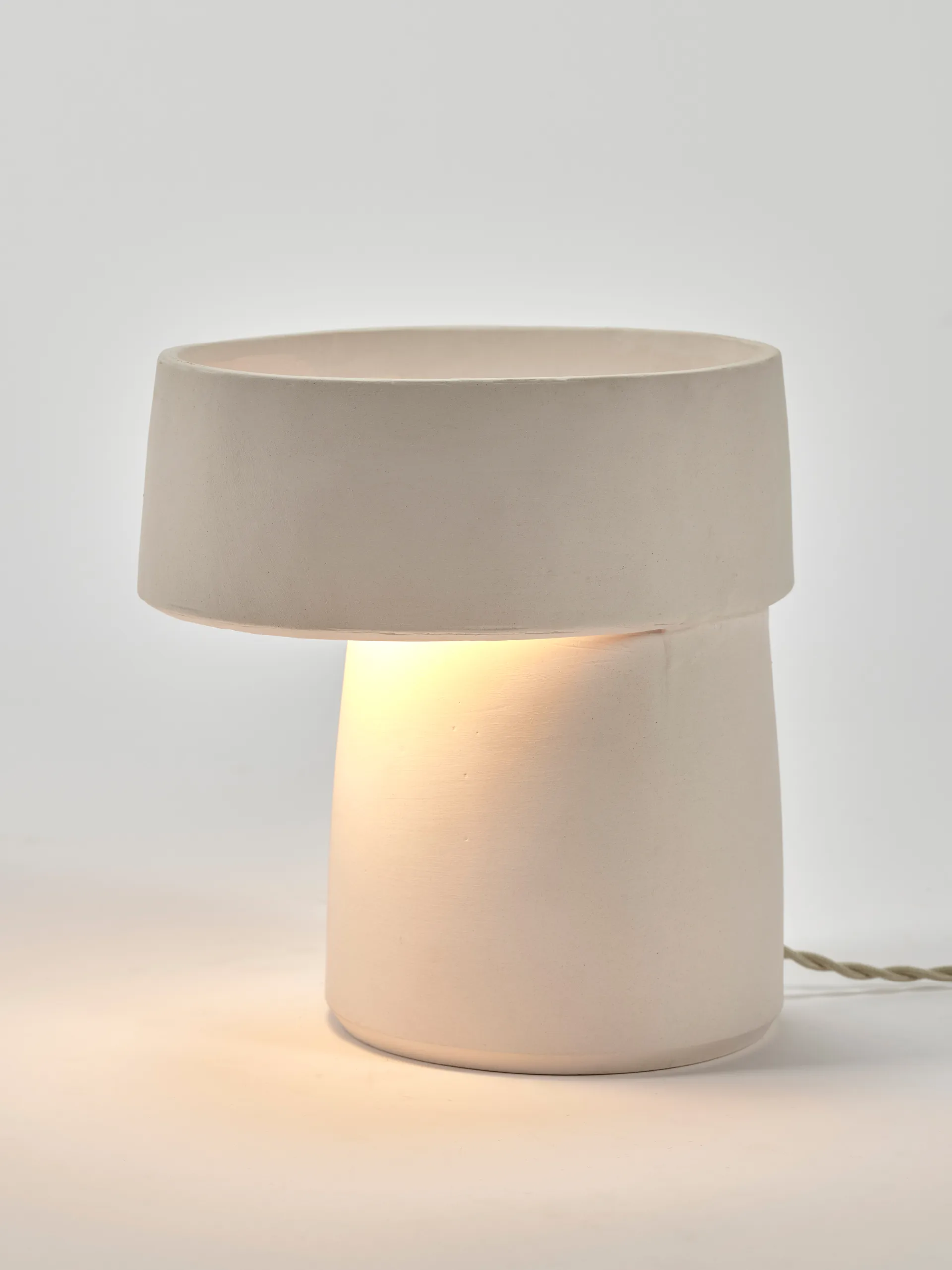 Romé candeeiro de mesa 23.5 cm, Branco Serax