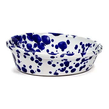 Saladeira M Table Nomade - white-blue - Serax