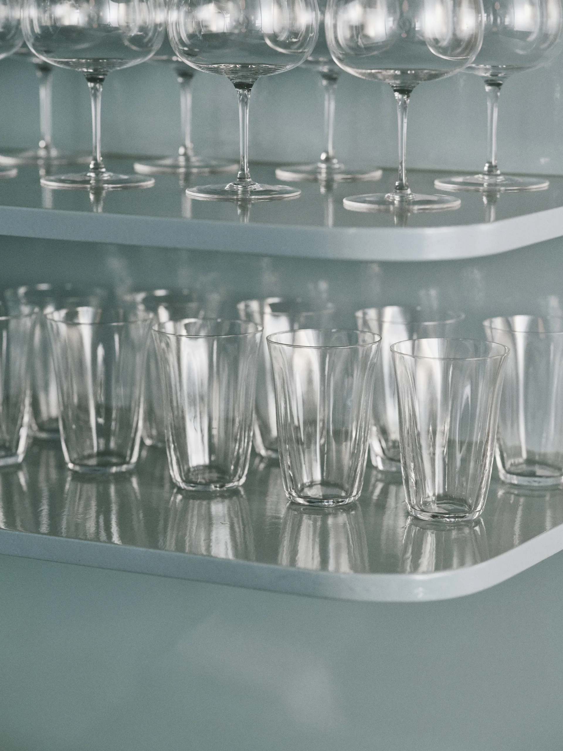 Silhouette copo de chá 28 cl 4 un., Claro Serax