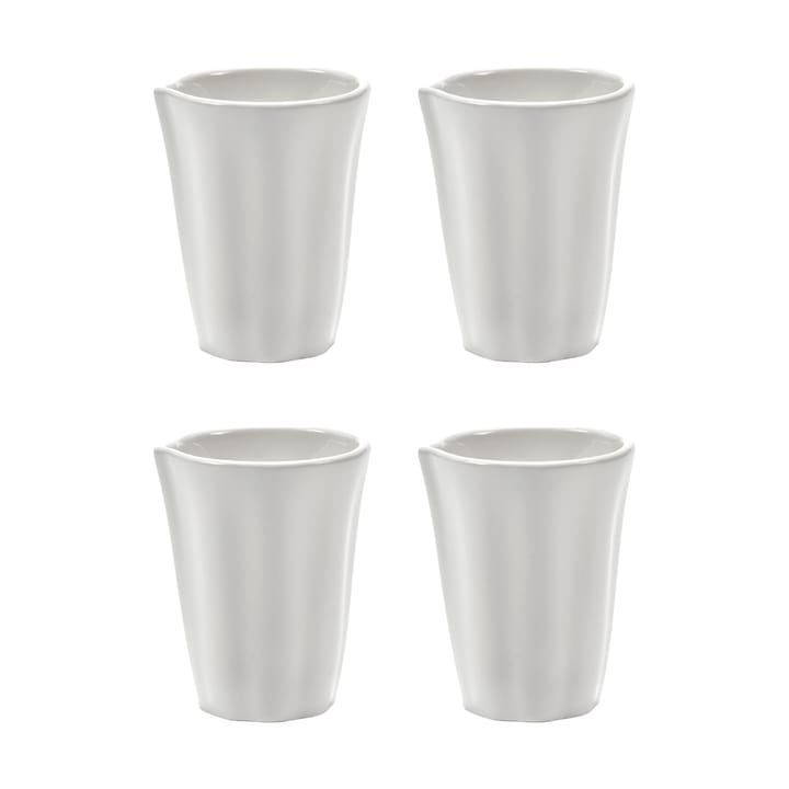 Silhouette jarra de leite 7 cl 4 un. - Branco - Serax