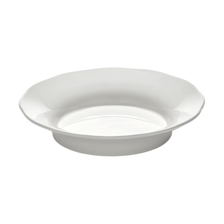Silhouette prato de fundo lateral L Ø18,5 cm 4 un., Branco Serax
