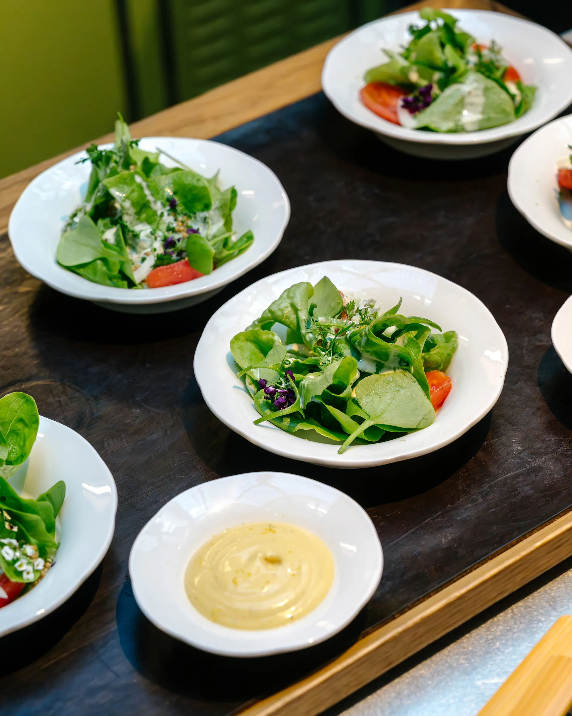 Silhouette prato de fundo lateral L Ø18,5 cm 4 un., Branco Serax