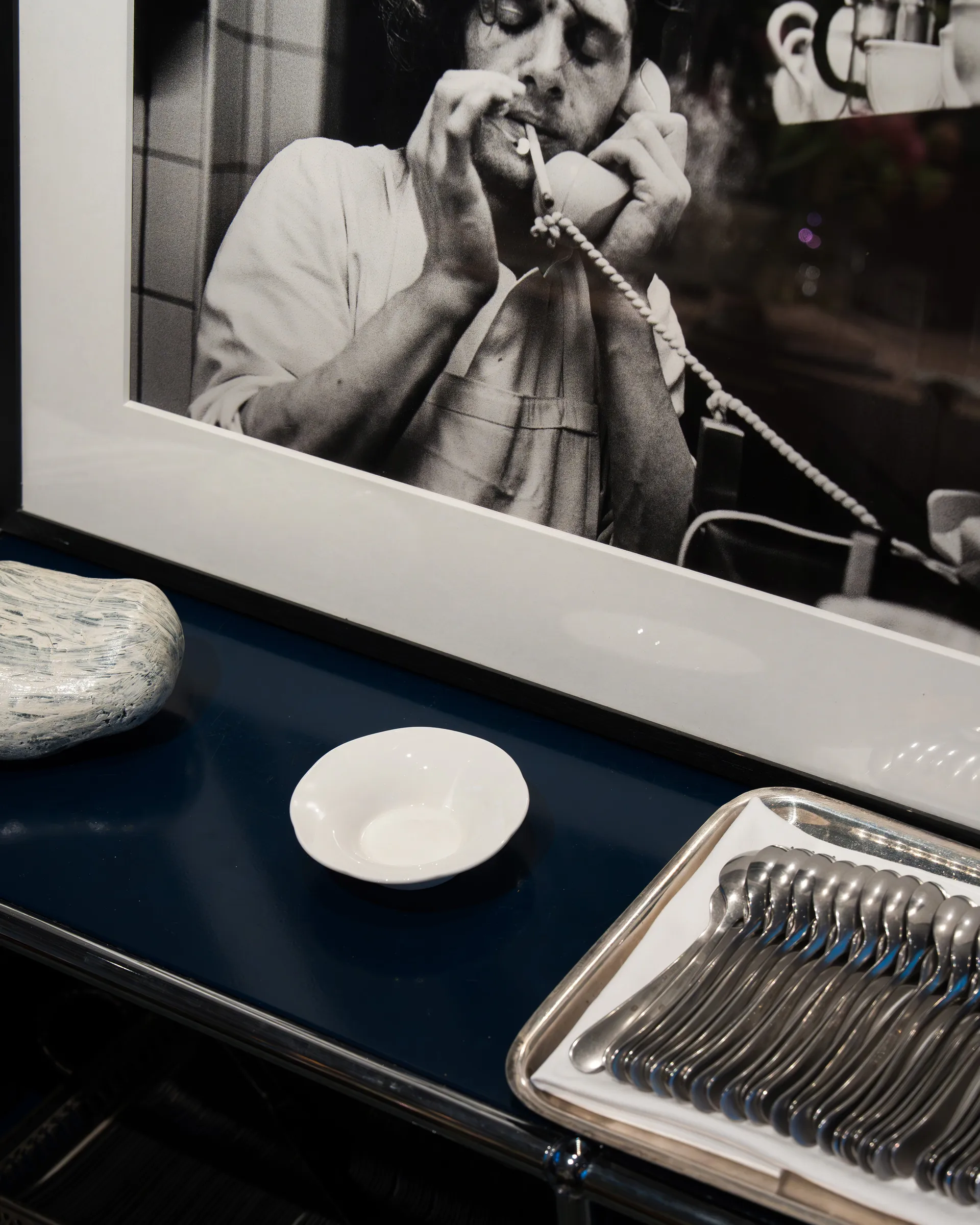 Silhouette prato de fundo lateral S Ø10,5 cm 4 un., Branco Serax