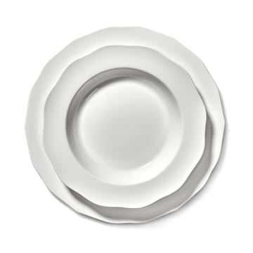 Silhouette prato de massa Ø22 cm 4 un. - Branco - Serax