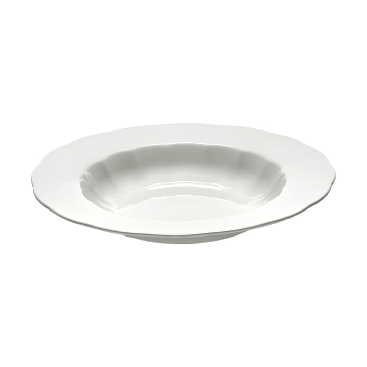 Silhouette prato fundo L Ø27 cm 4 un., Branco Serax