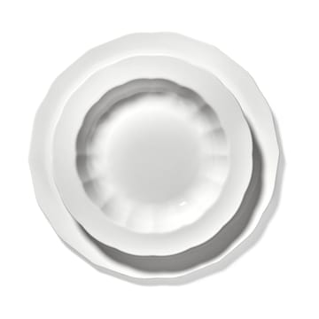 Silhouette prato fundo S Ø21,5 cm 4 un. - Branco - Serax
