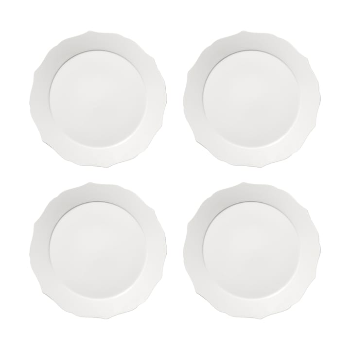 Silhouette prato L Ø26 cm 4 un. - Branco - Serax