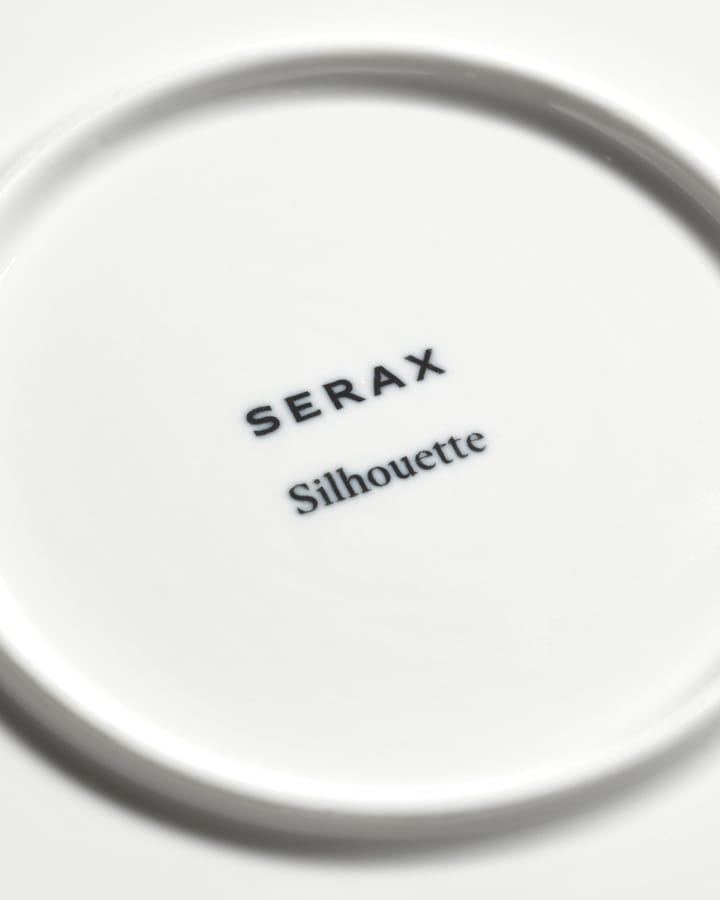 Silhouette prato L Ø26 cm 4 un., Branco Serax
