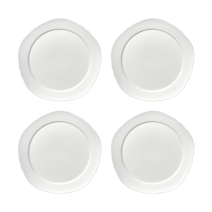 Silhouette prato M Ø23,5 cm 4 un. - Branco - Serax