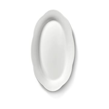 Silhouette prato oval fundo S 10x18,5 cm 2 un. - Branco - Serax