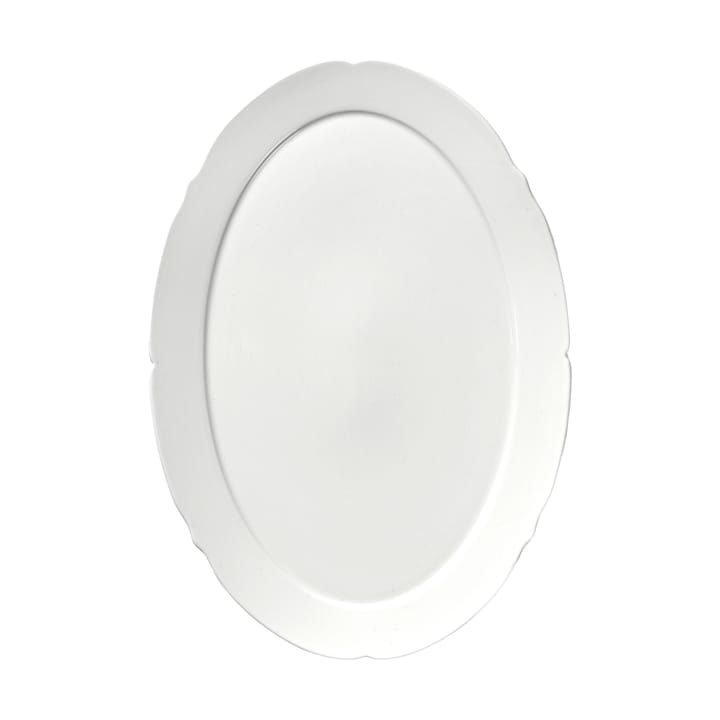 Silhouette prato oval L 21x30 cm 4 un., Branco Serax