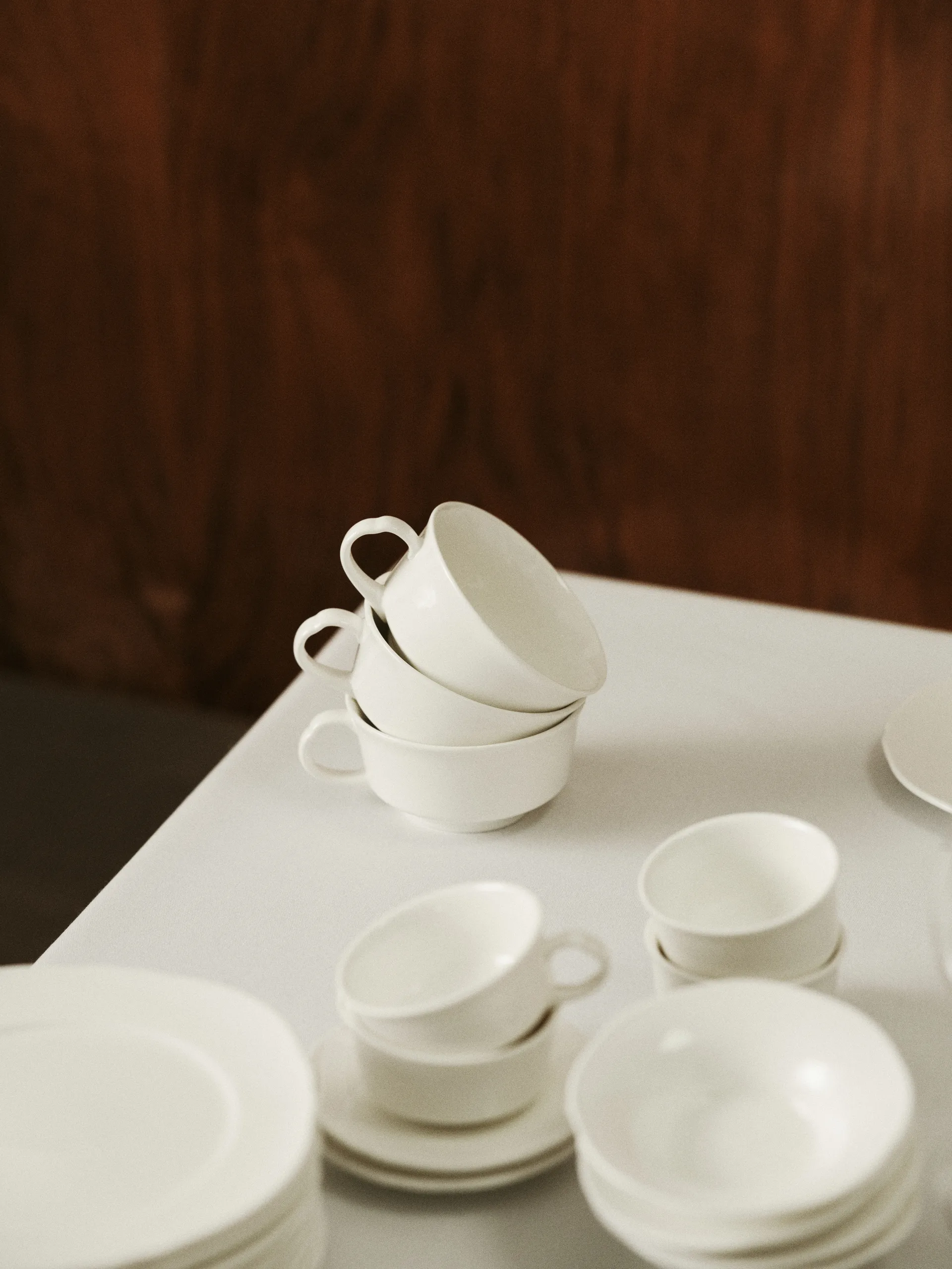 Silhouette xícara de café 19 cl 4 un., Branco Serax