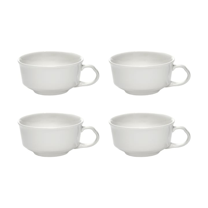 Silhouette xícara de espresso 10 cl 4 un. - Branco - Serax