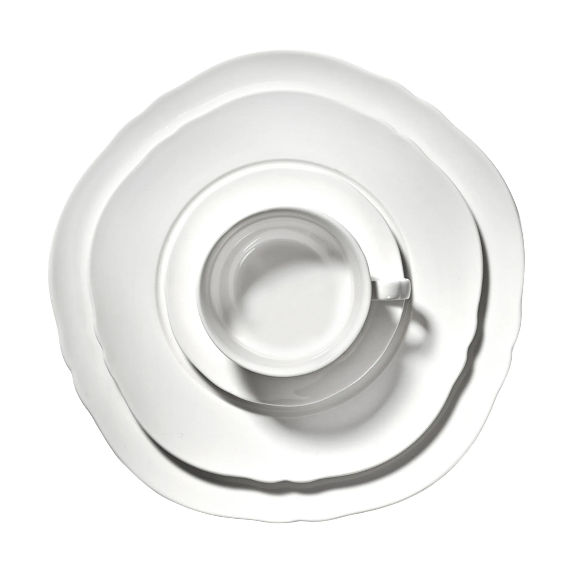 Silhouette xícara de espresso 10 cl 4 un., Branco Serax