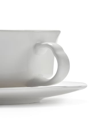Silhouette xícara de espresso 10 cl 4 un. - Branco - Serax