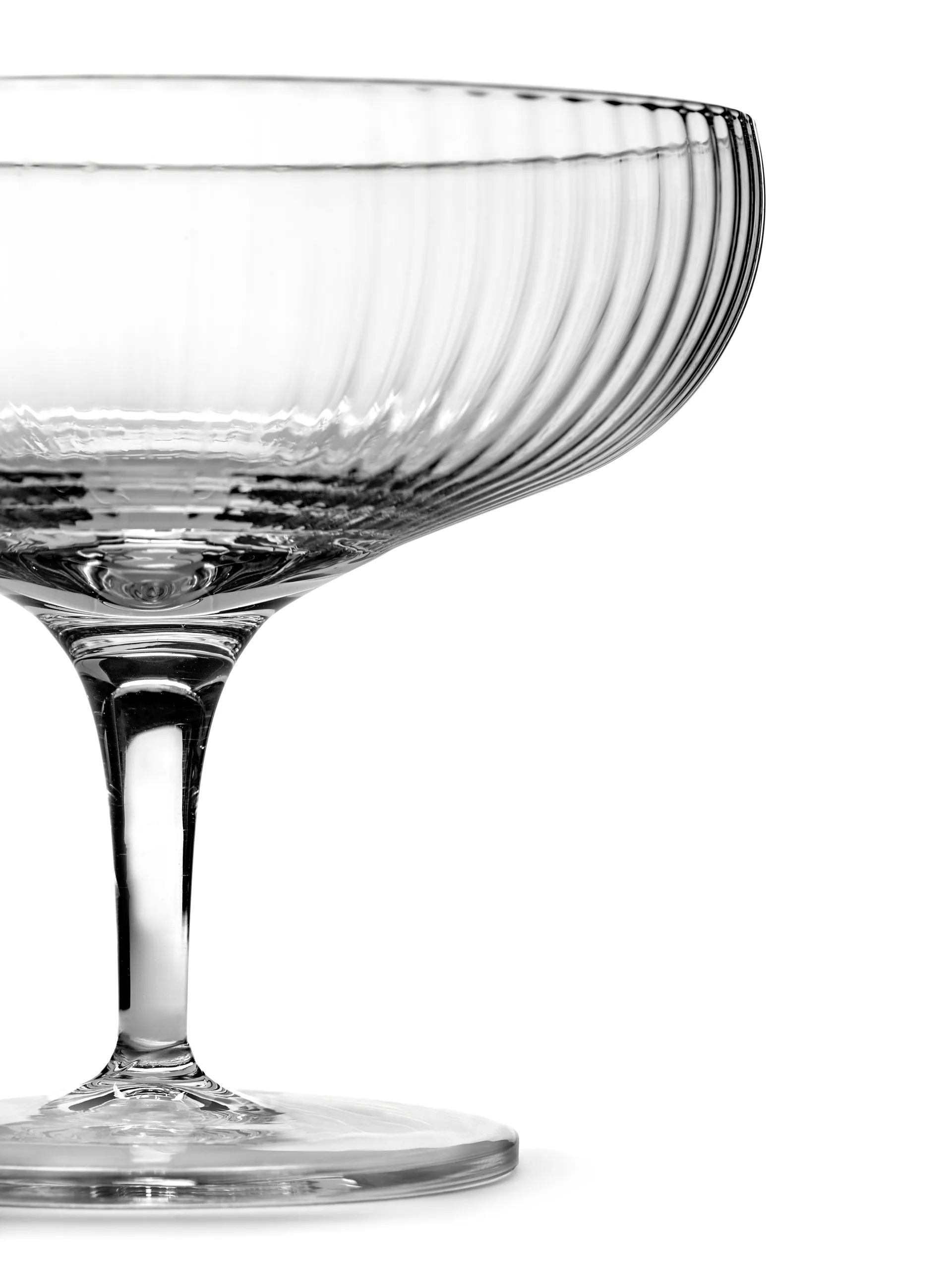 Taça Champagne Coupe Inku 15 cl, Claro Serax