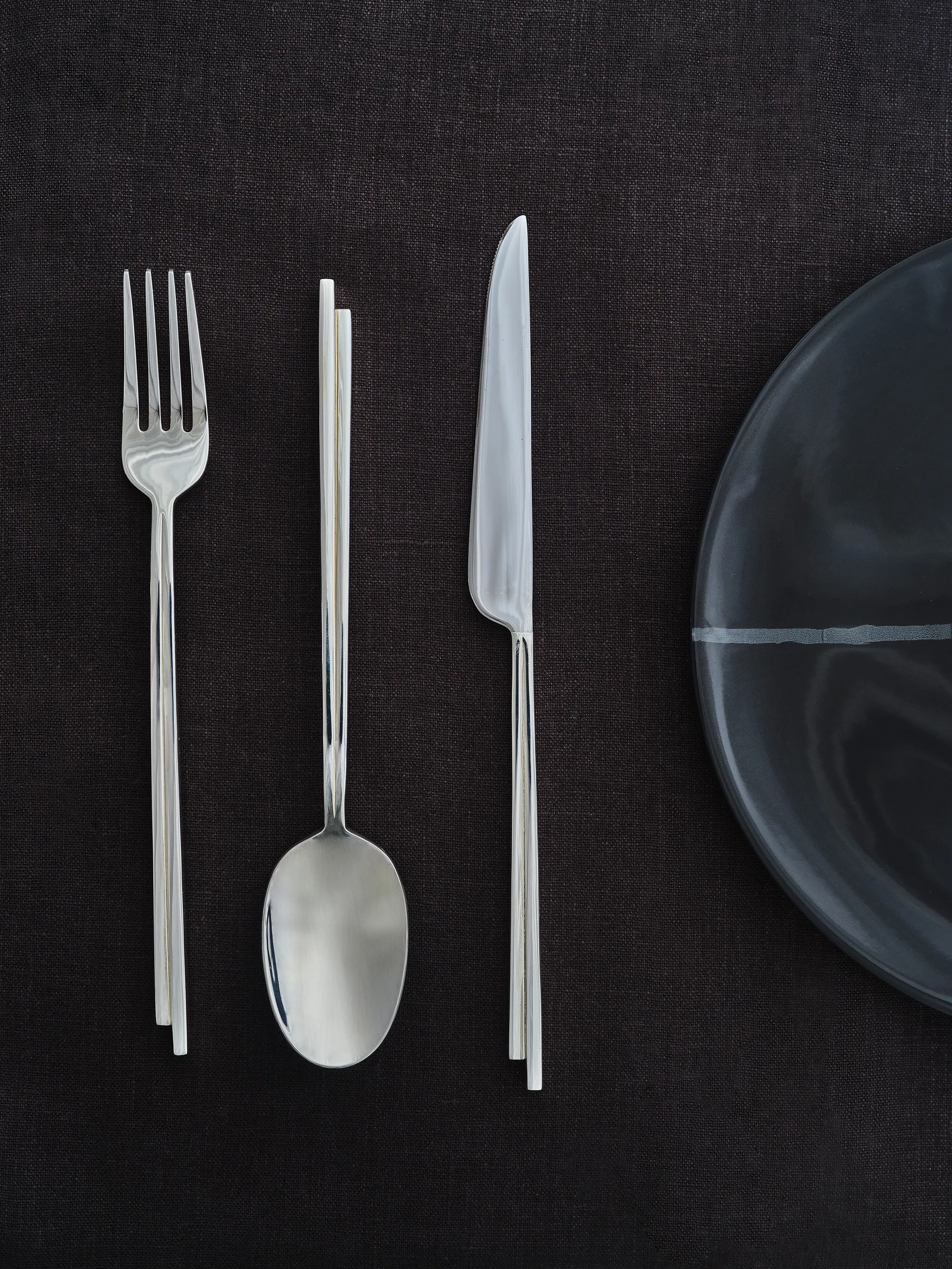 Talheres Dune 5 peças - conjunto presente, Stainless steel Serax