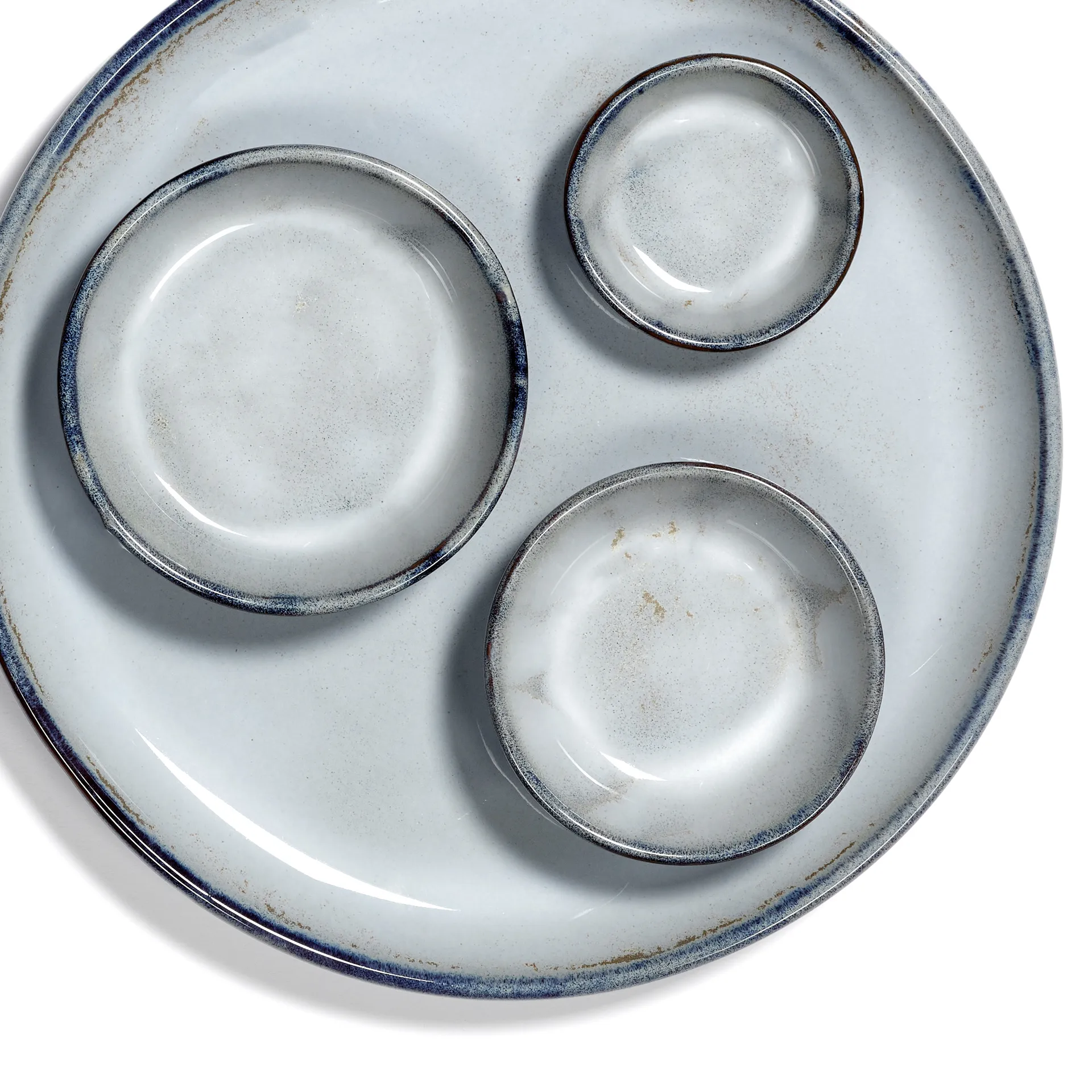 Tigela mini Pure Blue Glazed Ø7,4 cm, azul Serax