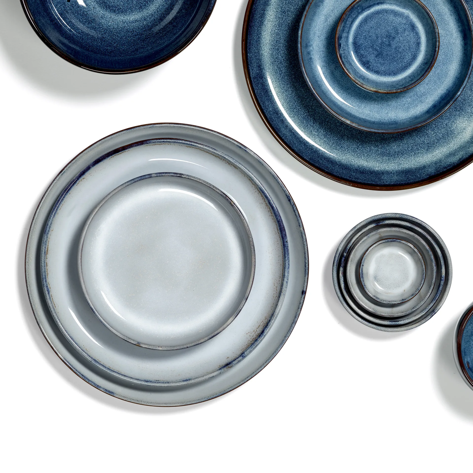 Tigela mini Pure Blue Glazed Ø9,8 cm, azul Serax