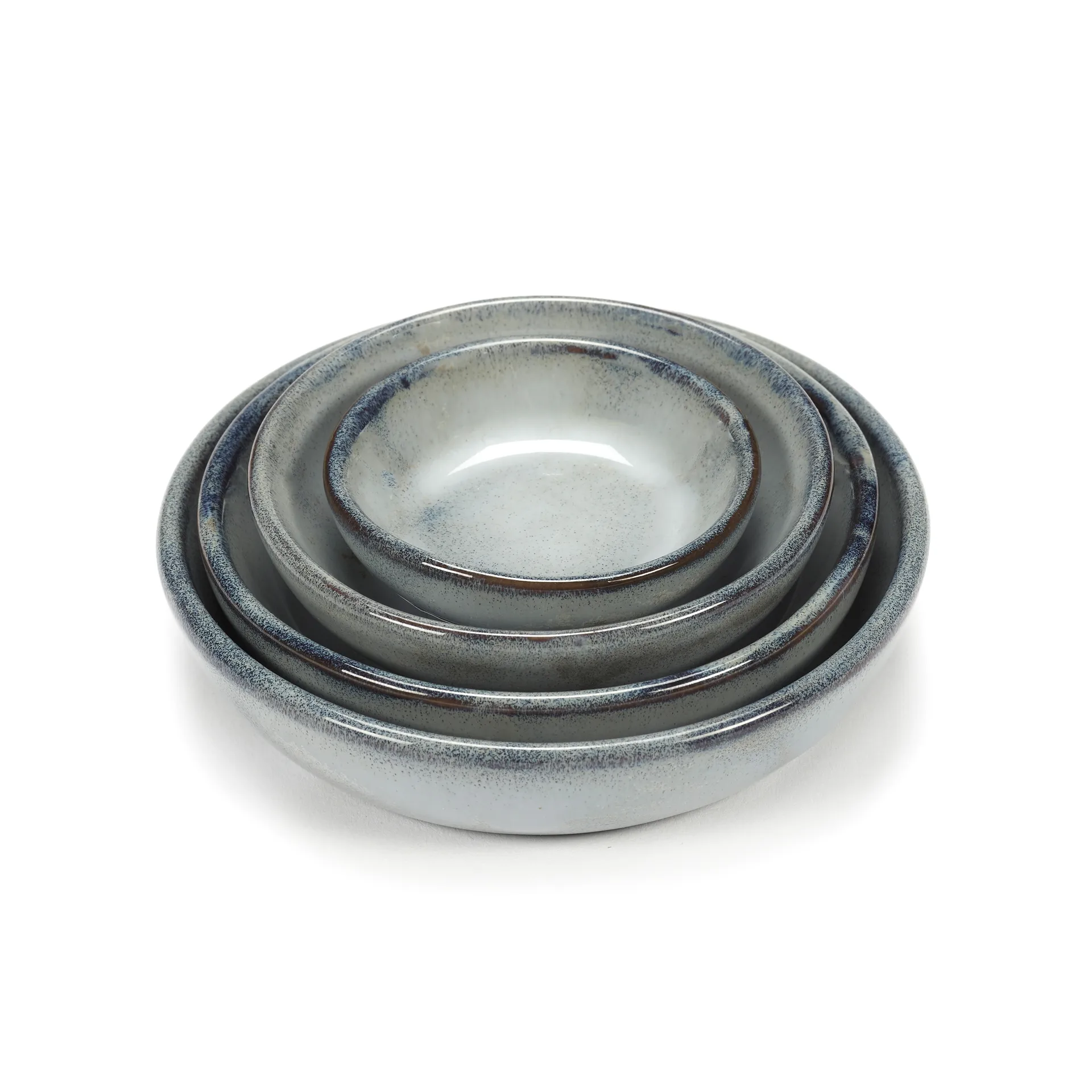 Tigela Pure Blue Glazed Ø5,5 cm, azul Serax