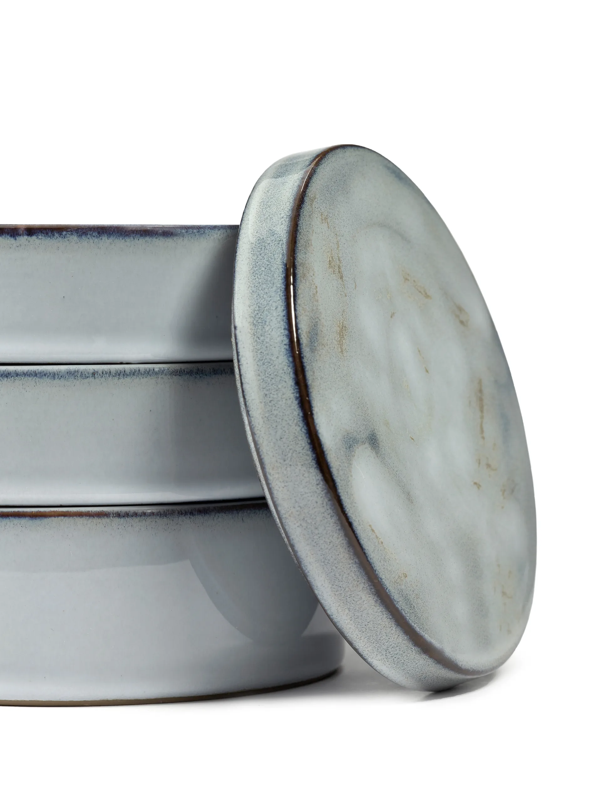 Tigelas Pure empilháveis 3 peças Ø14 cm, Blue Serax