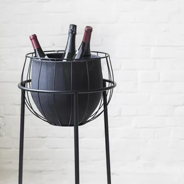 Vaso de flores com suporte Serax - preto - Serax