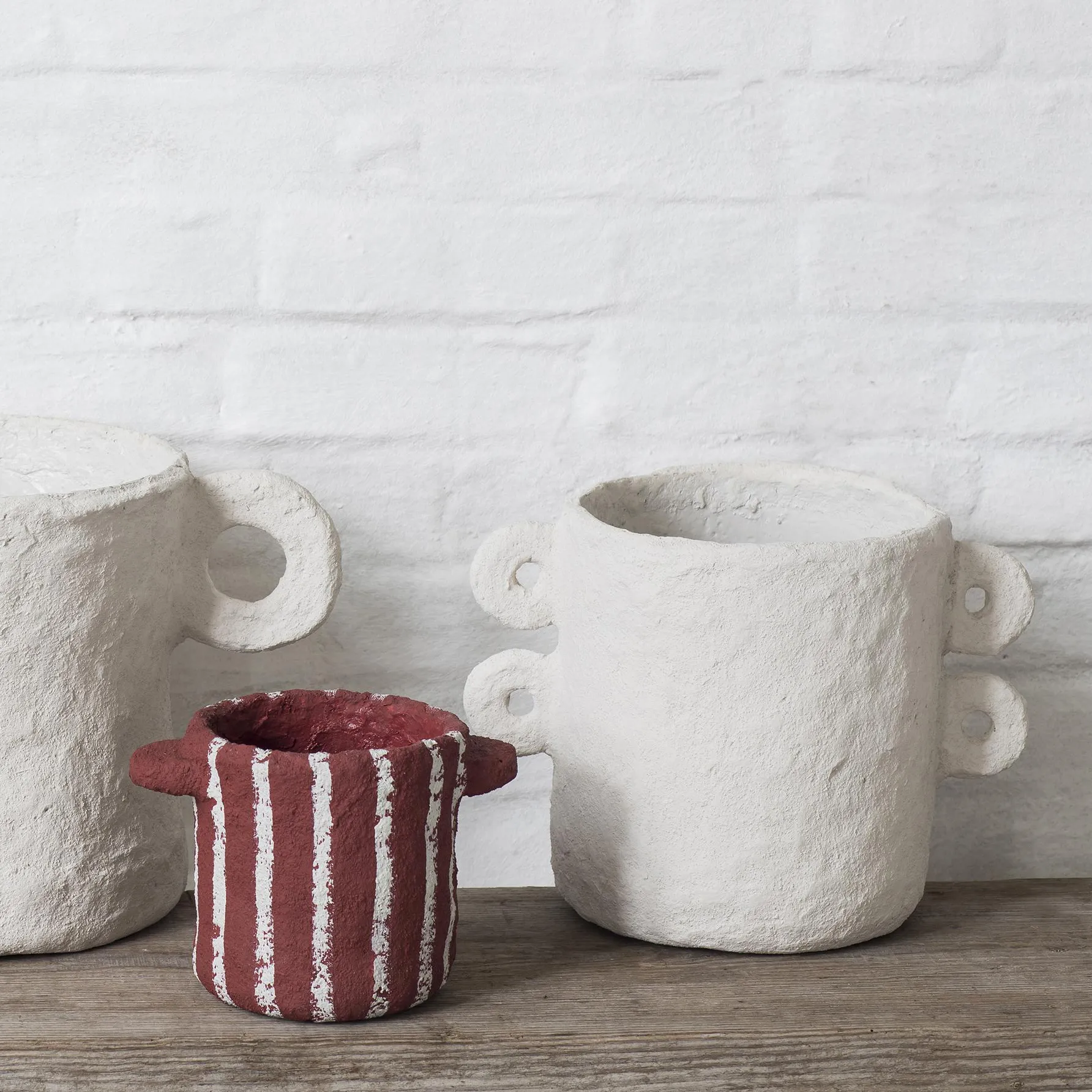 Vaso de flores Earth Ø 18 cm, bege Serax