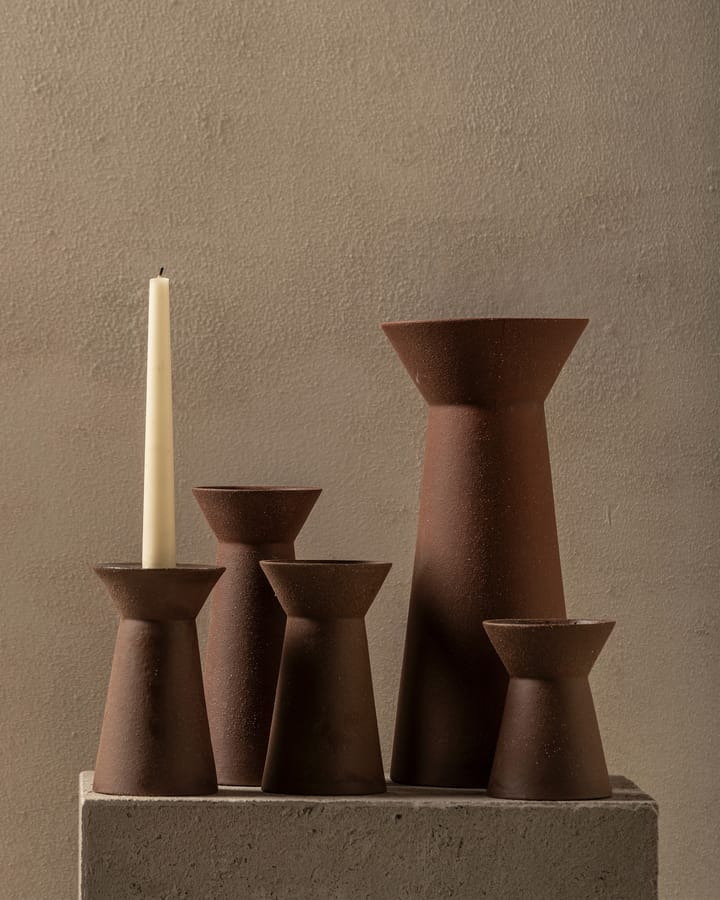 Vaso Urban 02 S 16,5 cm, Red-brown Serax