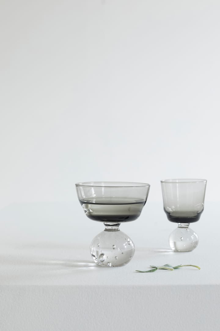 Vidro Eternal snow stem M Ø9,2 cm, Cinzento fumado  Serax