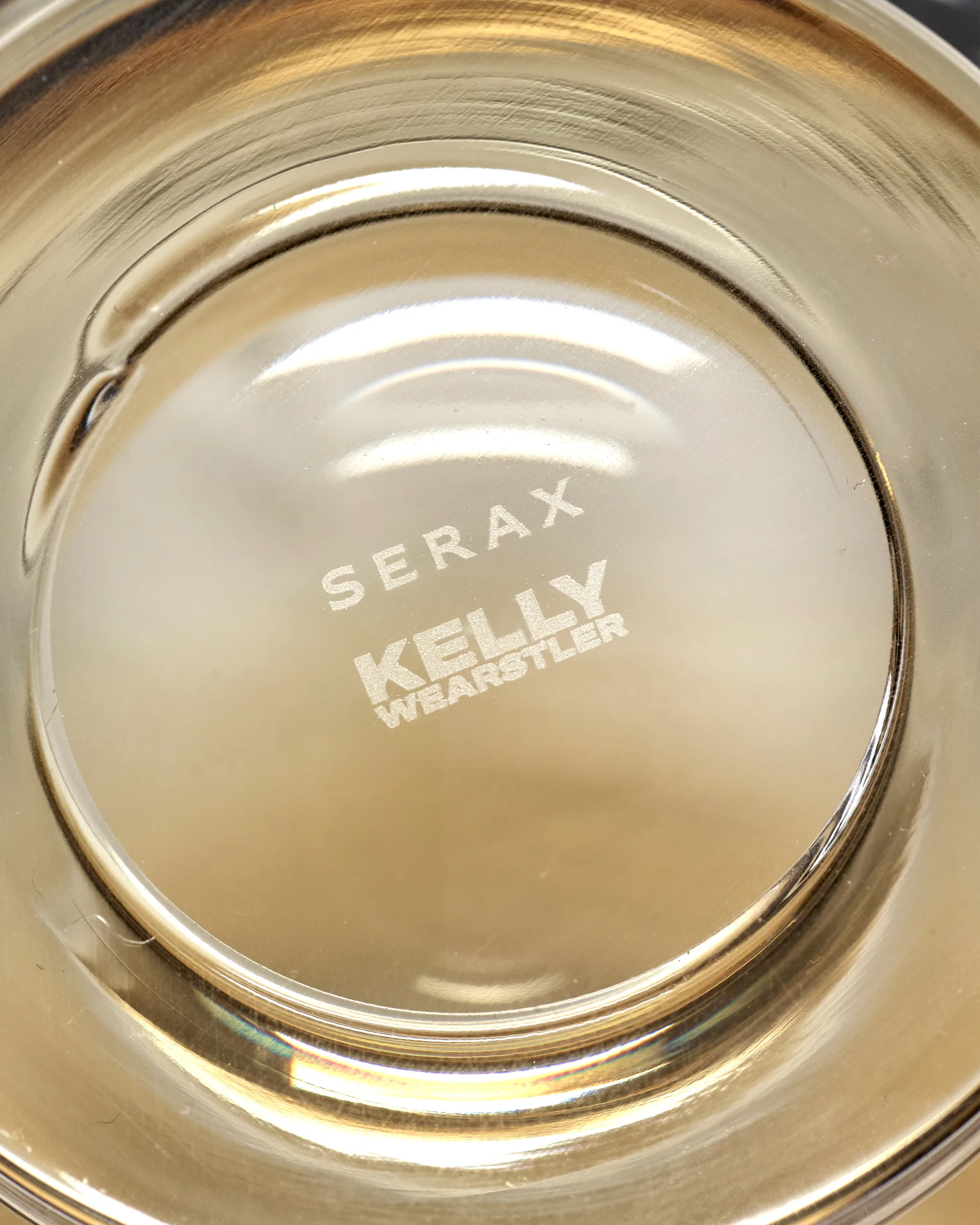 Zuma tigela baixa com pé S Ø8,5 cm, Âmbar Serax