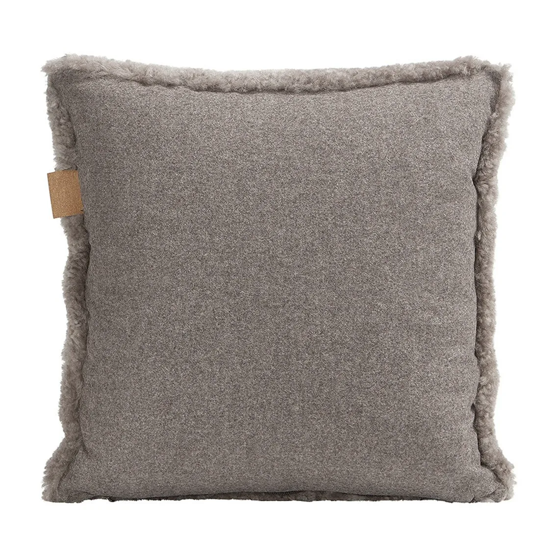 Almofada Lina pele de ovelha, Shepherd 40 x 40 cm, stone Shepherd of Sweden