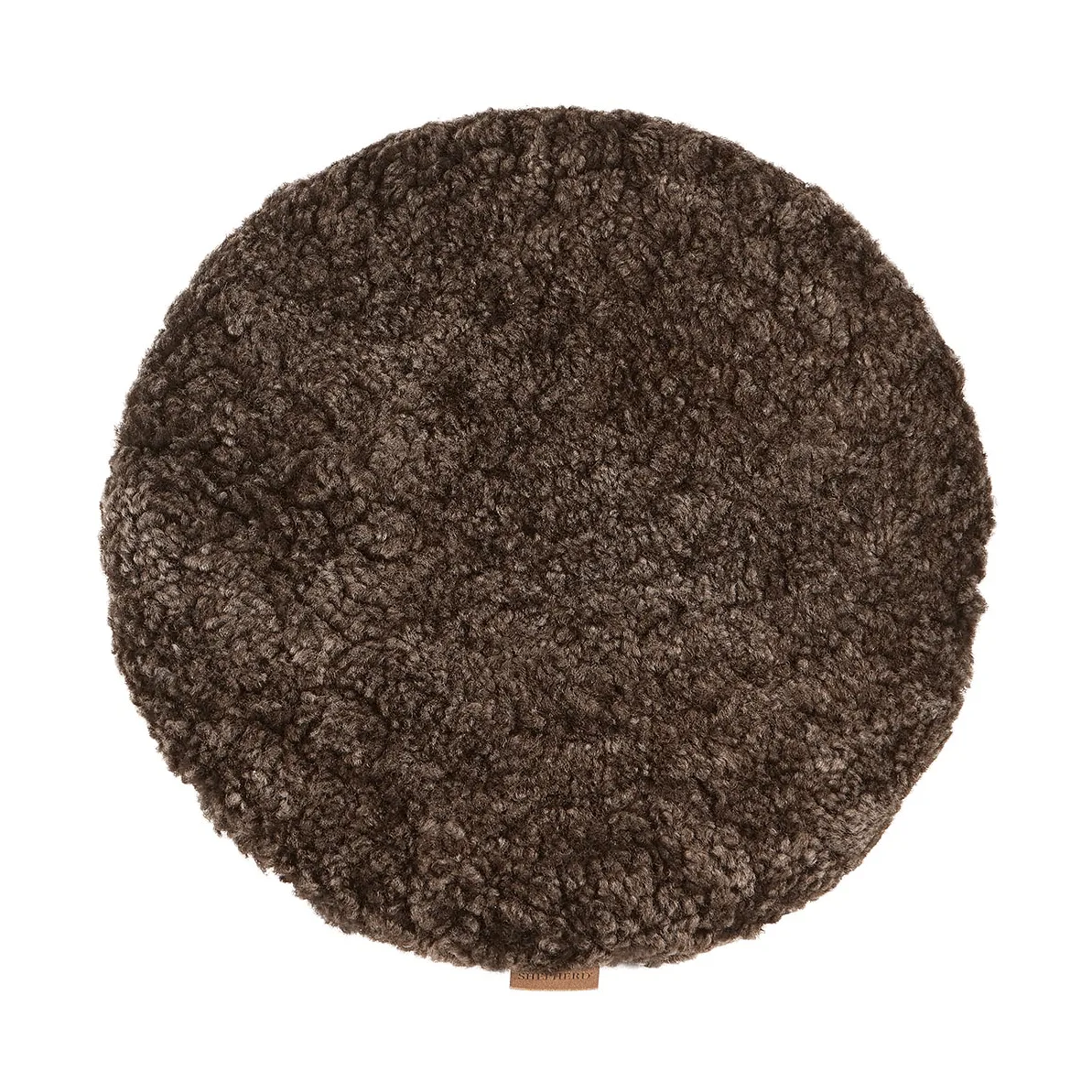 Ida almofada de cadeira, Cappuccino (castanho) Shepherd of Sweden
