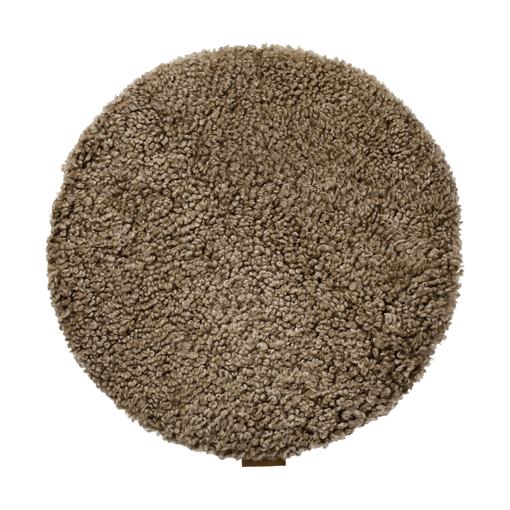 Jill almofada de assento acolchoada, Desert (bege), Ø36 cm Shepherd of Sweden