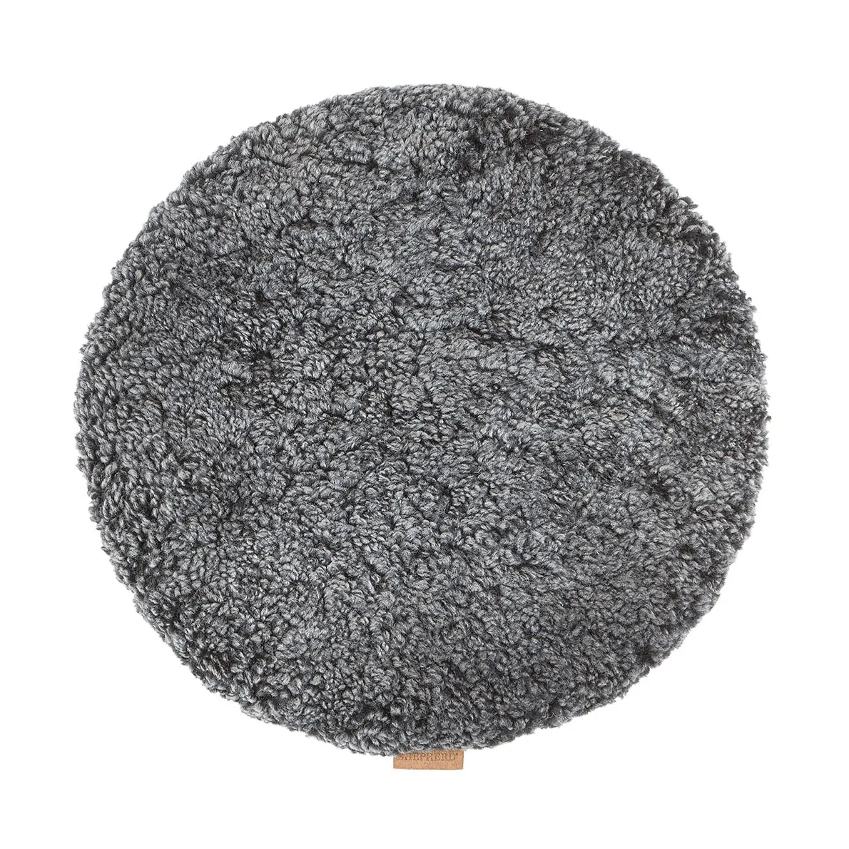 Jill almofada de assento acolchoada, Grafite preto (cinzento), Ø36 cm Shepherd of Sweden