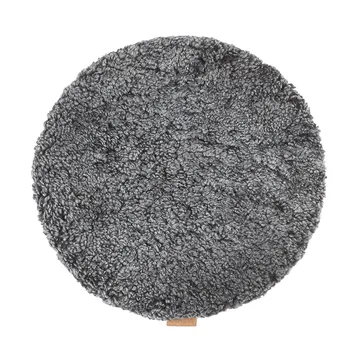 Jill almofada de assento acolchoada - Grafite preto (cinzento), Ø36 cm - Shepherd of Sweden